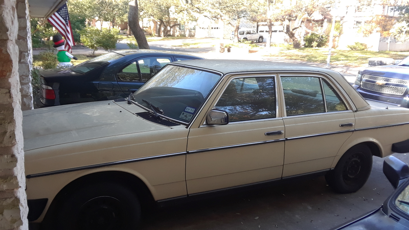 Illustration for article titled oppo sale: 82 merc 240d - $1000 to a good home
